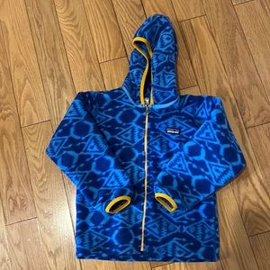 Patagonia fleece jacket size 5T
